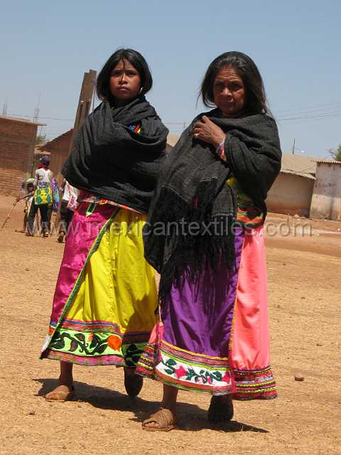 fiesta_09.JPG - Village of Cora Indian with examples of town, mountains, people, costume, textiles, costume and spiritual life